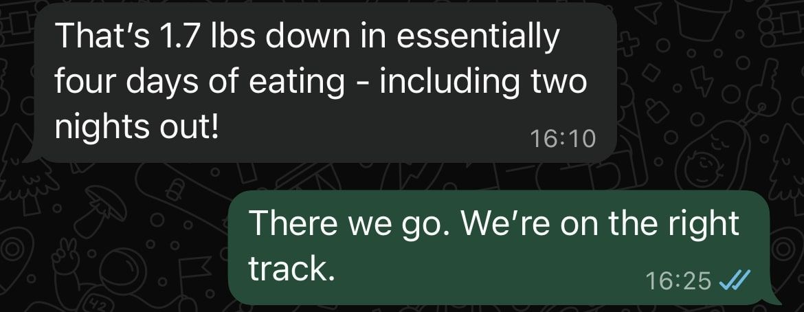 Client testimonial direct message 23