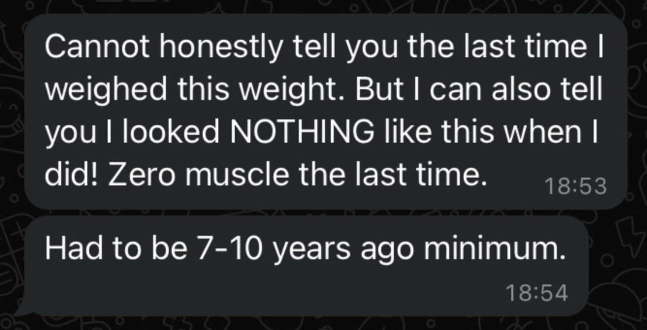 Client testimonial direct message 4