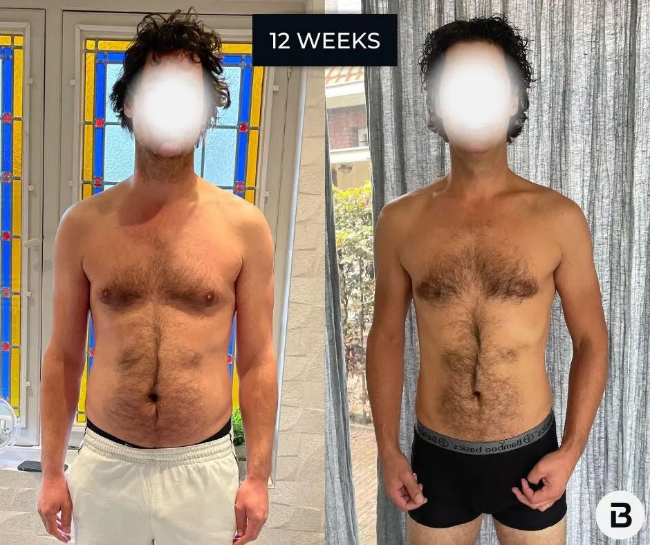 Client Transformation: 12 weeks progress